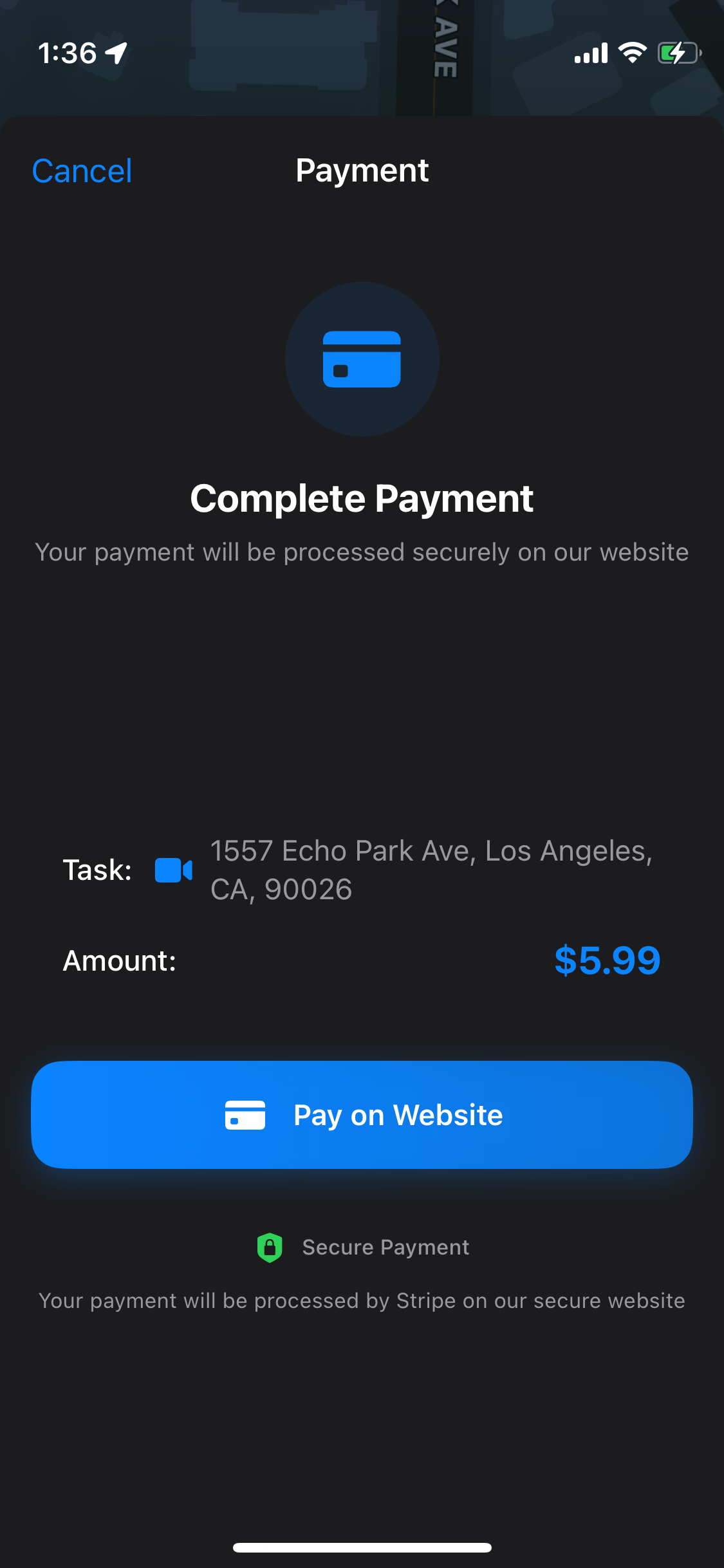 Provyi App - Search Interface