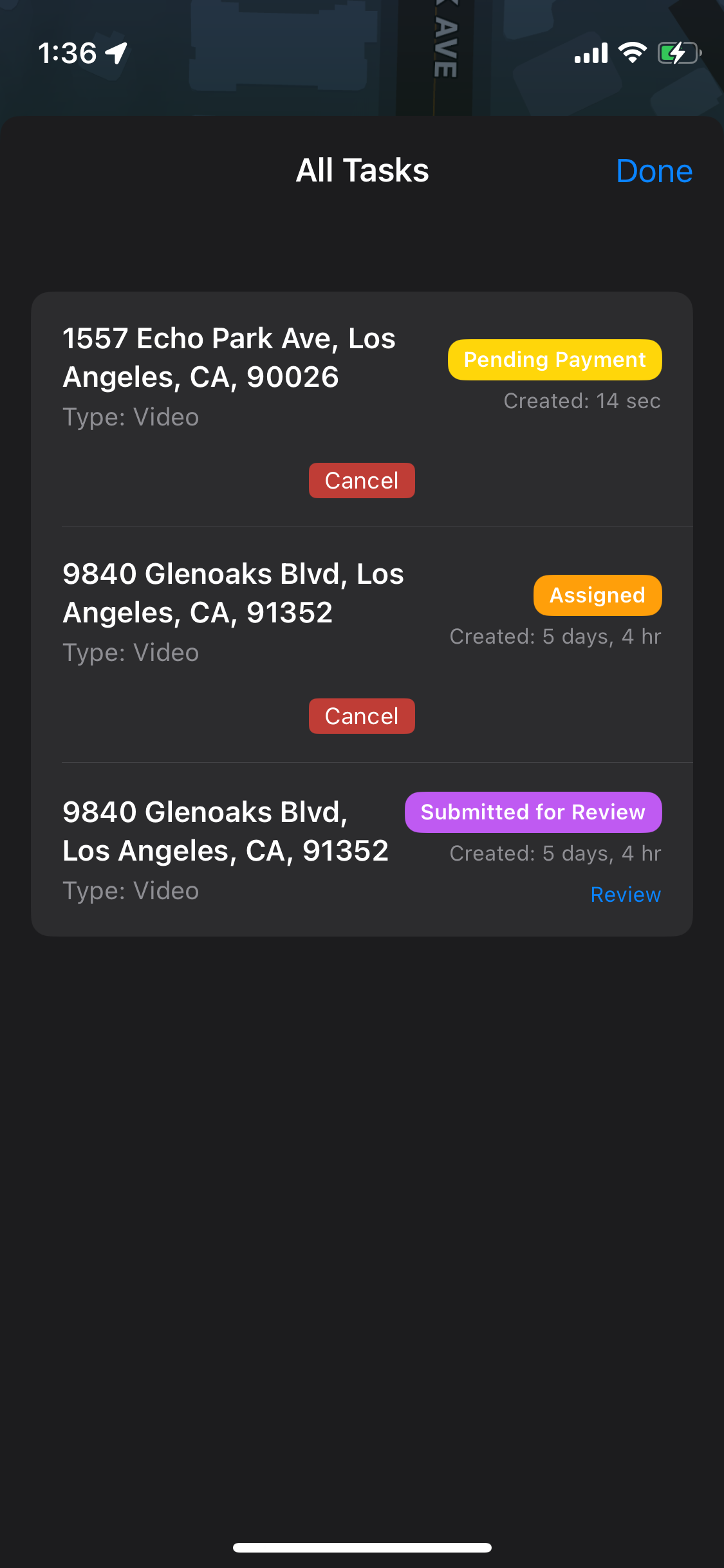 Provyi App - Task Details